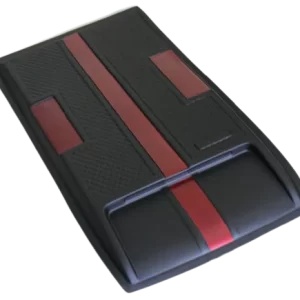 Isuzu DMAX 2016-2021 Bonnet Scoop Black/Red