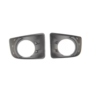 Isuzu DMAX 2012-2015 Fog Light Covers - Matt Black