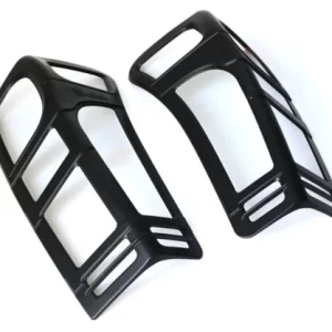 Isuzu DMAX 2012-2021 Tail Light Cover Trims Matt Black