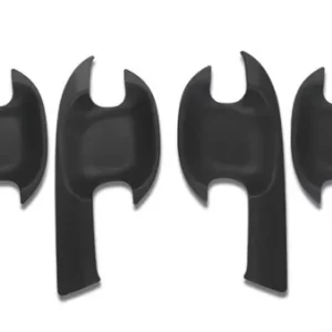 Isuzu DMAX 2022+ Double Cab Door Handle Cups Matt Black No Logo