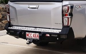 ISUZU GEN 7 2022+ / Mazda BT50 2021+: ROCKER REAR REPLACEMENT BUMPER