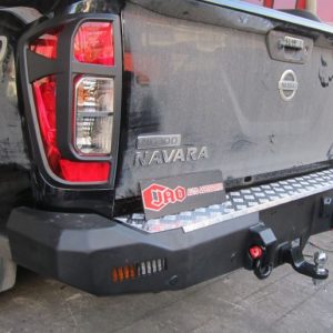 NAVARA 2017-2021+: ROCKER BAR REPLACEMENT BUMPER PLUS TOWBAR