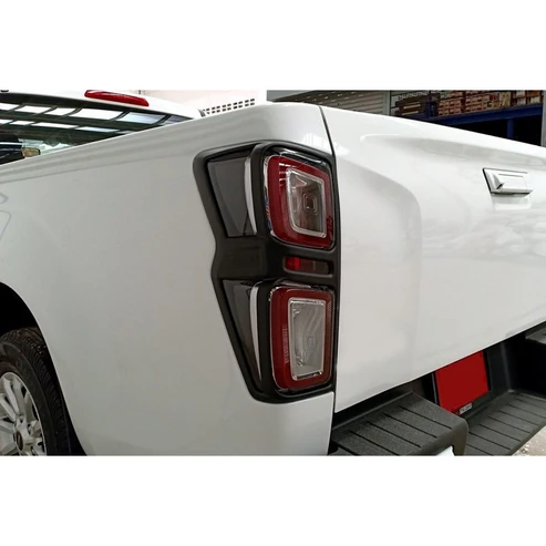 Isuzu D-MAX Tail Light Trims Matte Black 2022-2025 - Image 2