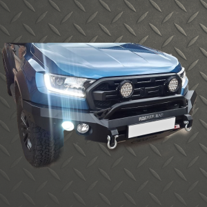 RAPTOR 2019-2023: ROCKER BAR FRONT LOW LOOP BUMPER REPLACEMENT BULLBAR