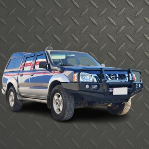 NP300 2009-2021: POST TYPE FRONT BUMPER REPLACEMENT BULLBAR