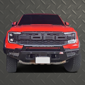 RANGER RAPTOR 2023+ NEXT GEN: PEGASUS MILD STEEL FRONT BUMPER REPLACEMENT BULLBAR